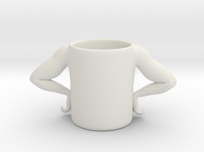 Strong Man Cup 3d printed