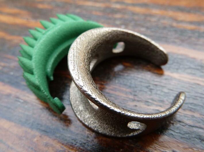 Grass Element (clips onto Swap-ring) 3d printed 