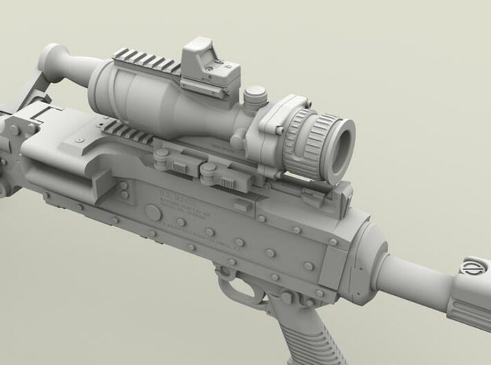1/24 SPM-24-005 Heavy gun scopes 3d printed 