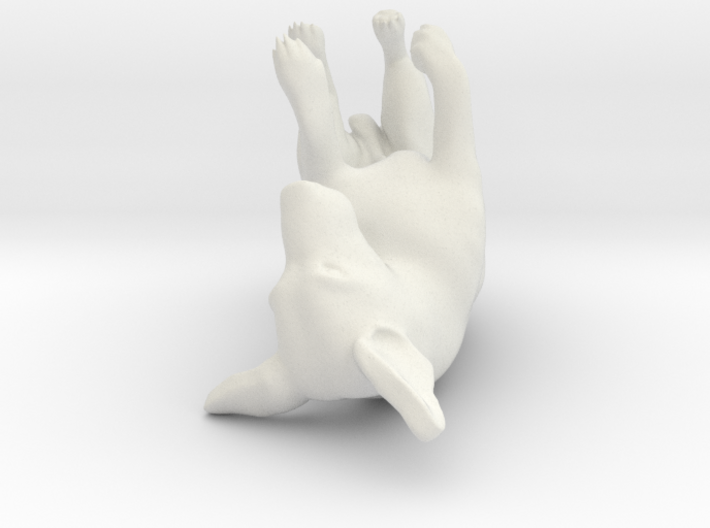 Laying Jack Russell Terrier 5 3d printed