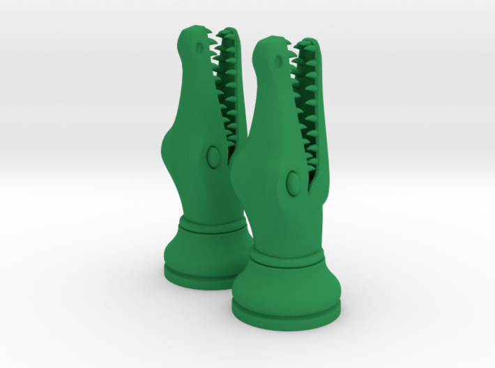 Pair Chess Crocodile Big / Timur Luxm Sea-Monster 3d printed