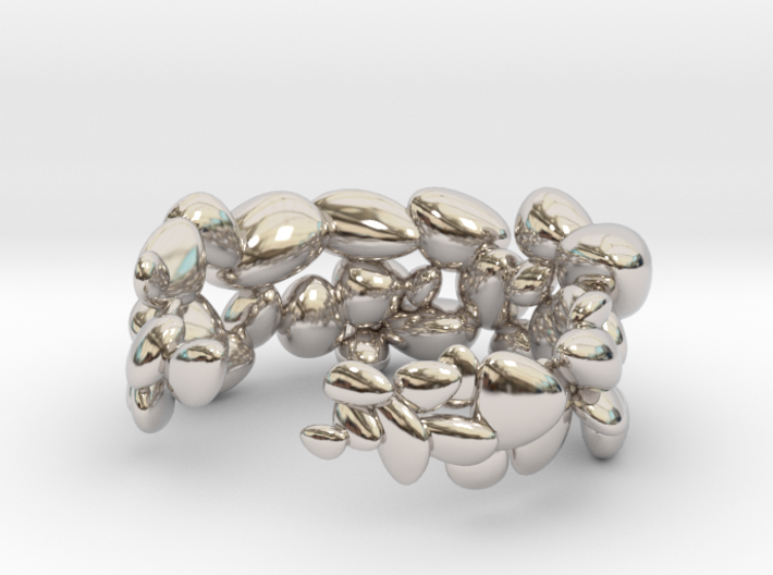 BeachStones Ring - Size 7 3d printed