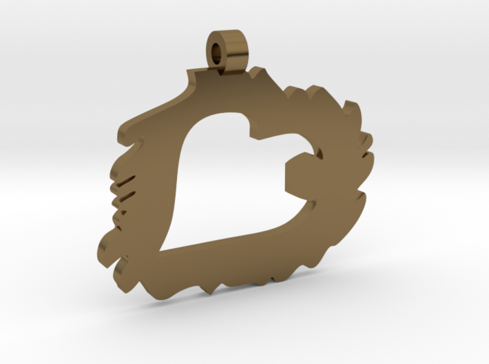 Love is Grand and Messy No. 2 Pendant 3d printed