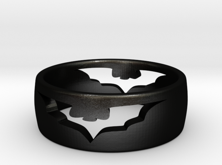 (Size 6) Bat Ring 3d printed