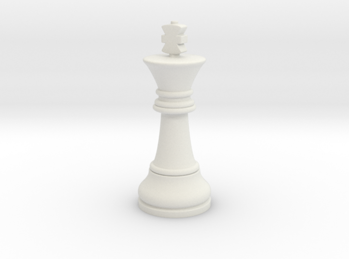 Single King Chess Cross Normal Big | TImur King 3d printed