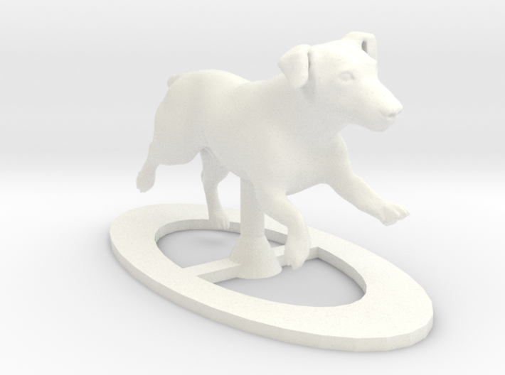 Running Jack Russell 1 3d printed