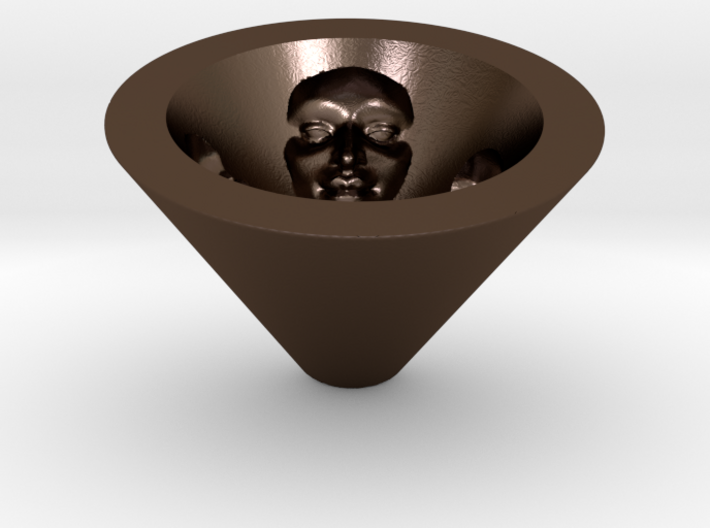 Face Bowl With Color 3d printed