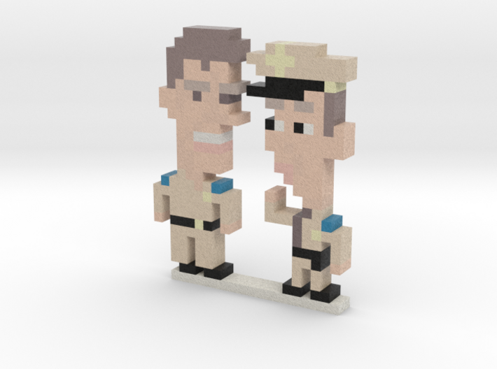 Mayberry Andy And Barney Iotacons 3d printed 