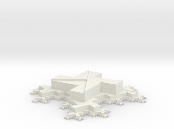 Octomino-based Fractal Tiling 3d printed