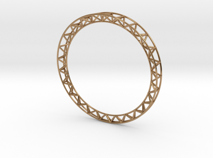 Intricate Framework Bracelet 3d printed