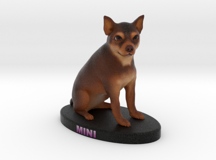 Custom Dog Figurine - Mini 3d printed