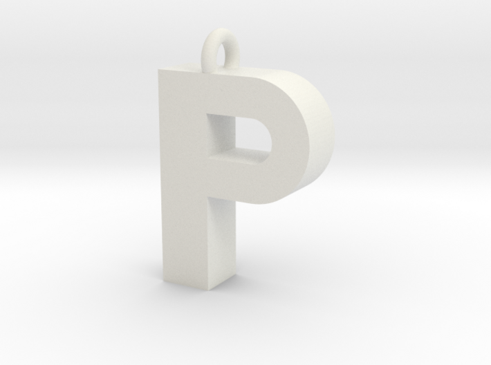 Alphabet (P) 3d printed Collection: Alphabet