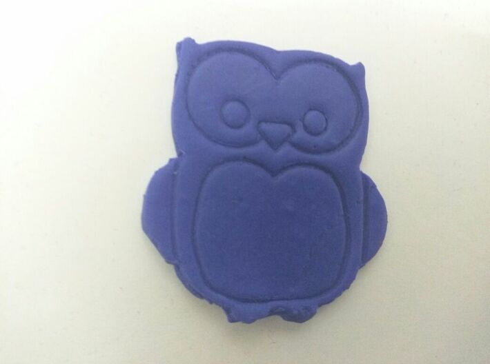 Simple Owl Cookie-Cutter  3d printed 
