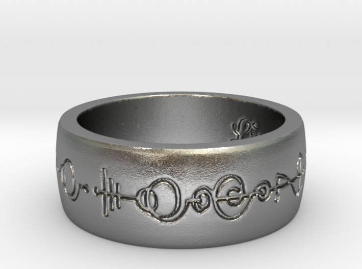 &quot;Live Long &amp; Prosper&quot; Ring - Engraved Style 3d printed