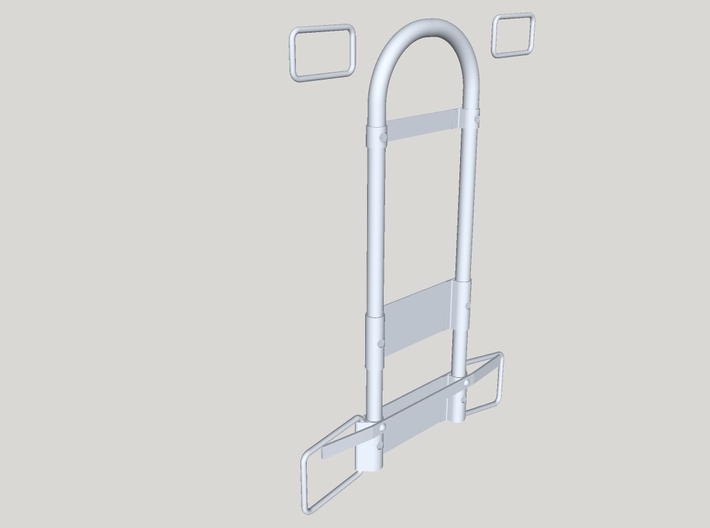 Jetpack Frame with Rings 3d printed 