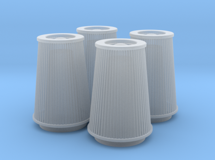 1/16 K&amp;N Cone Style Air Filters TDR 4970 3d printed