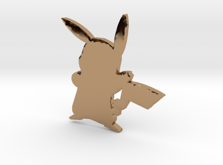 3D Pikachu 3d printed
