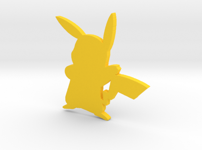 3D Pikachu 3d printed