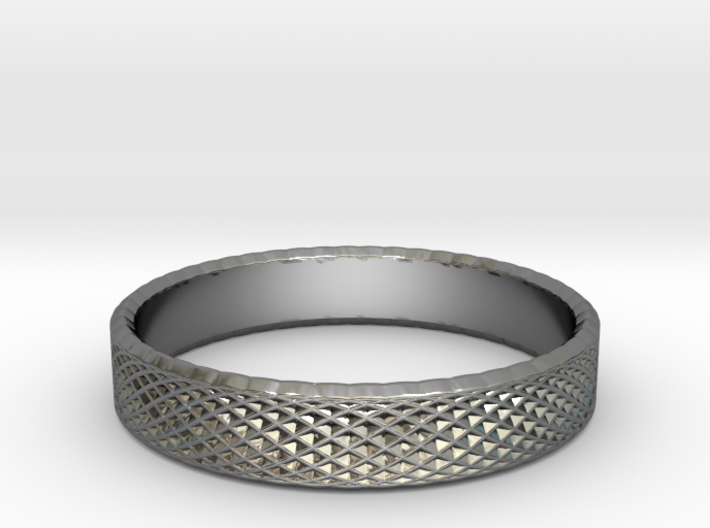 0224 Lissajous Figure Ring (Size14, 23.0 mm) #029 3d printed