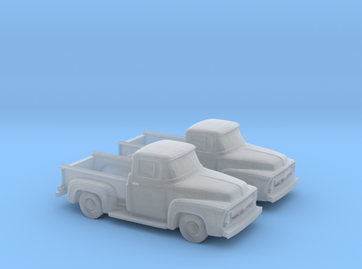 1/160 2X 1956 Ford F100 3d printed