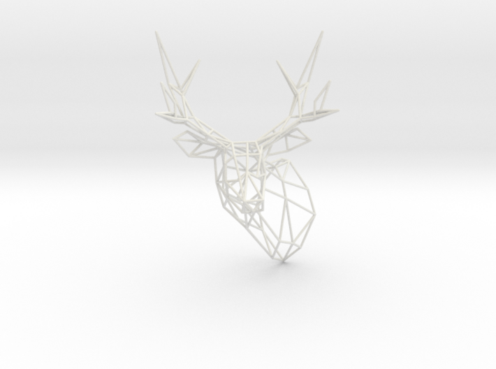 Wired Life Stag 150mm Facing Left 3d printed 
