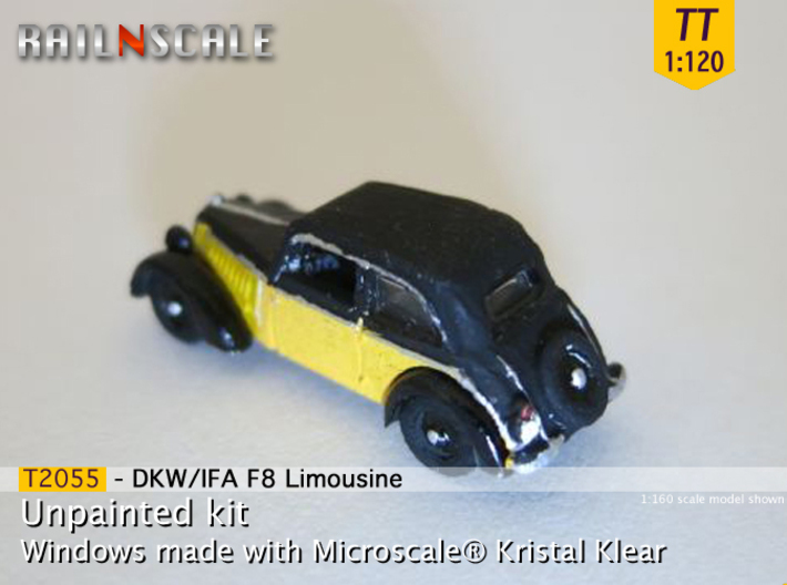 DKW/IFA F8 Limousine (TT 1:120) 3d printed 