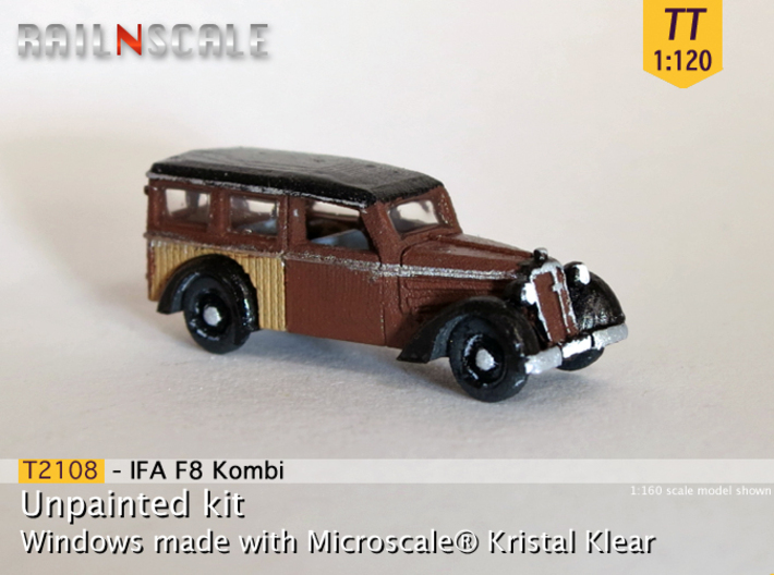 IFA F8 Kombi (TT 1:120) 3d printed 