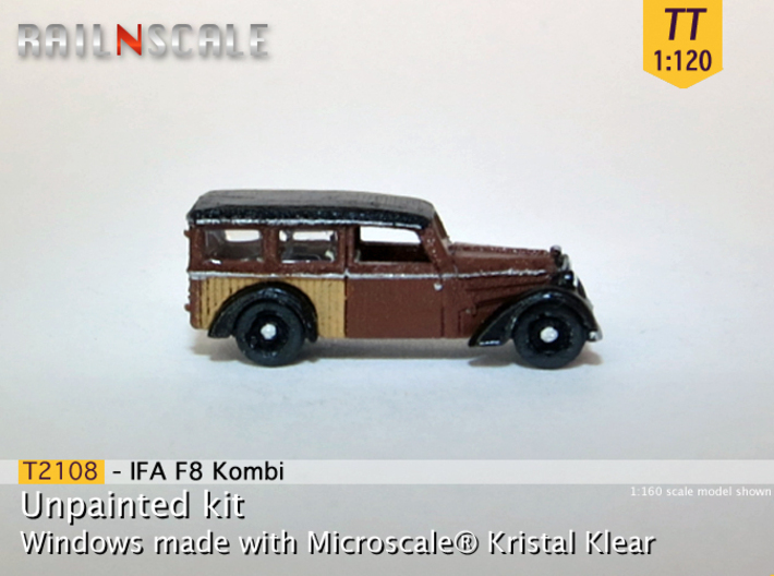 IFA F8 Kombi (TT 1:120) 3d printed 