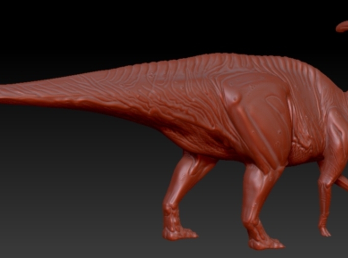 1/40 Parasaurolophus - Walking 2nd Alternate 3d printed zbrush render