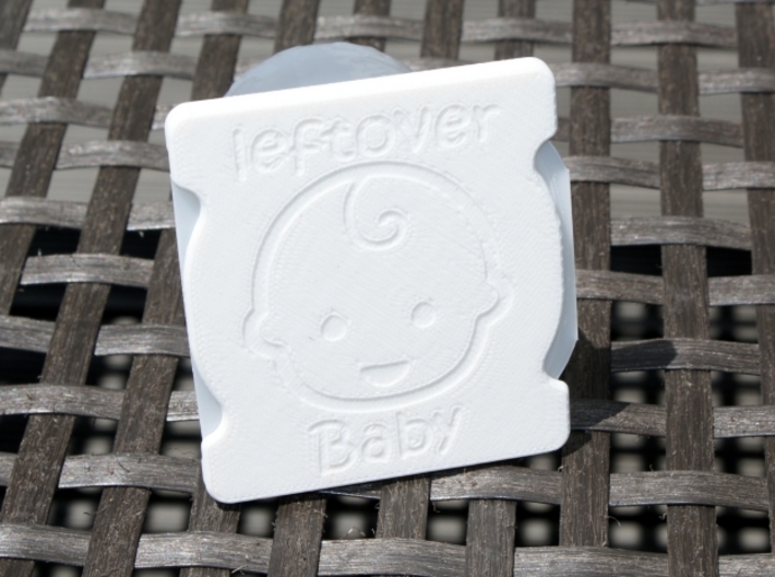 Baby - Leftover baby cover 3d printed Printed in FDM ABS