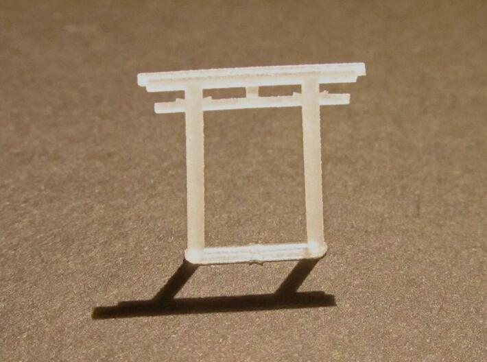 Torii, Hachiman small 5x (N-gauge) 3d printed