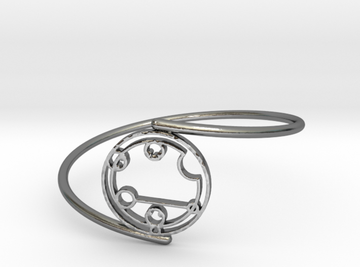 Caitlyn / Kaitlyn - Bracelet Thin Spiral 3d printed