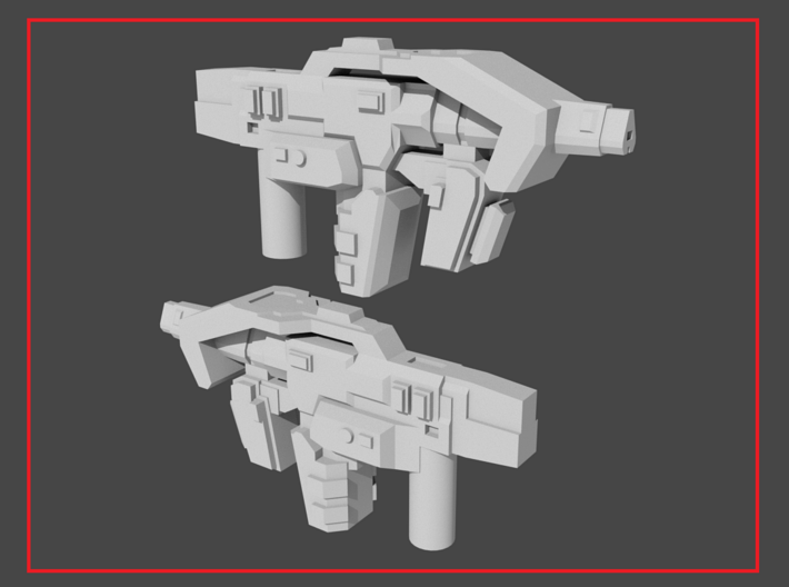 &quot;NOVA&quot; Transformers Weapons Set (5mm post) 3d printed