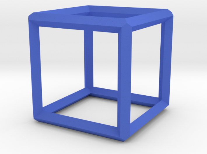 Cube(Leonardo-style model) 3d printed