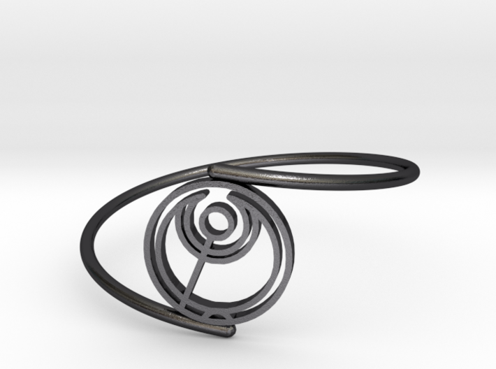 Abbi - Bracelet Thin Spiral 3d printed