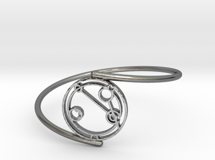 Abigail - Bracelet Thin Spiral 3d printed