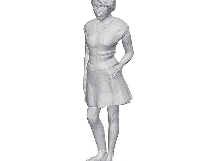 H0 Woman standing 3d printed
