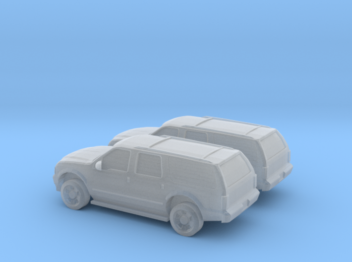 1/160 2X 2003 Ford Excoursion 3d printed