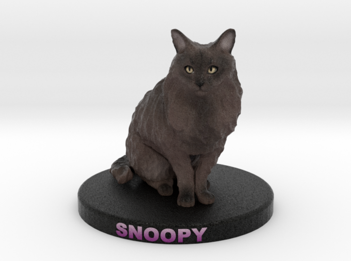 Custom Cat Figurine - Snoopy 3d printed