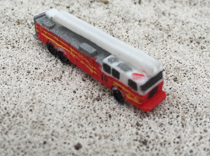 Seagrave 100' Aerial 1:285 scale 3d printed