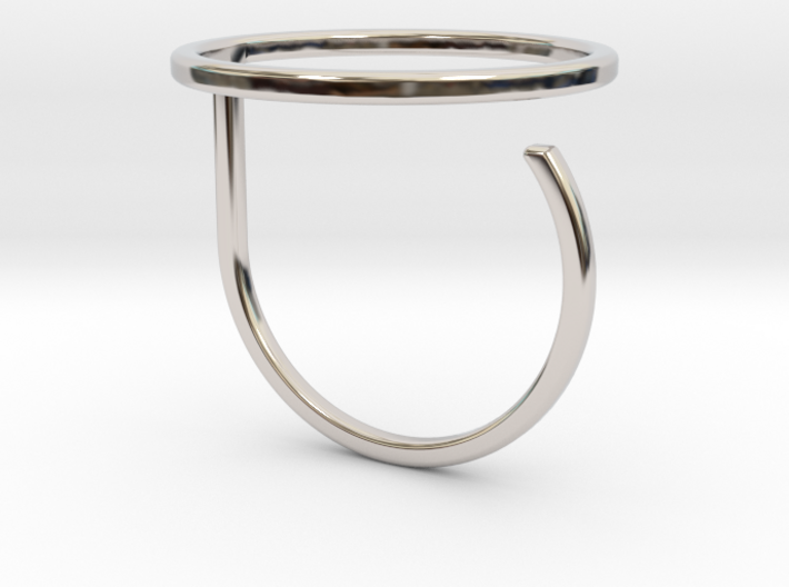 Circle ring shape. 3d printed