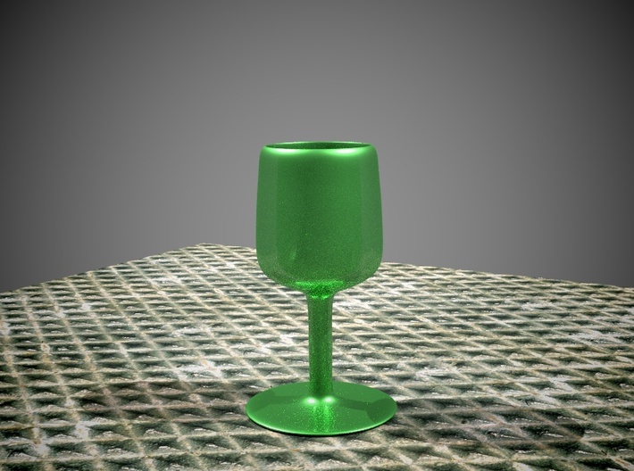 THE SILVER GOBLET 3d printed 