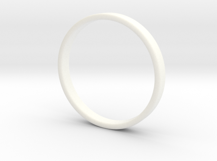 Ring for Ed - Size 12 (3mm wide, 1.2mm thick) 3d printed