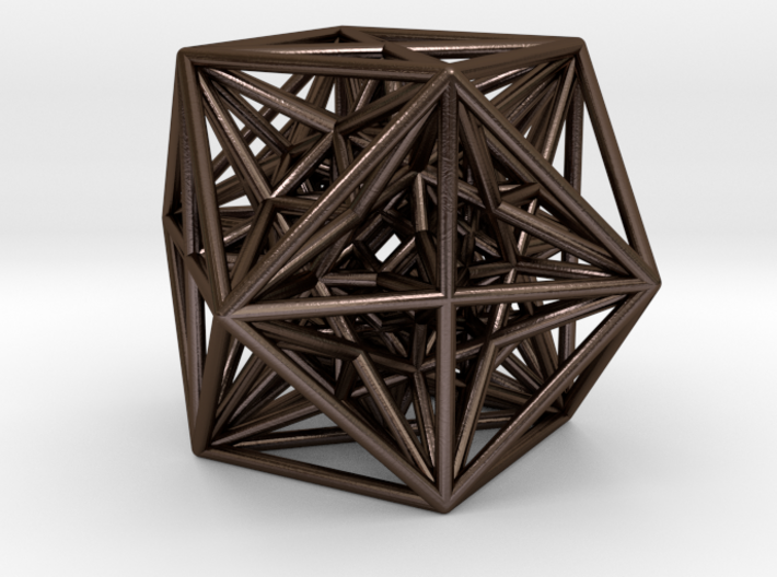 Inversion of Cuboctahedra-2.8&quot; 3d printed