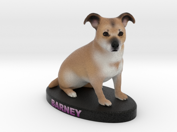 Custom Dog Figurine - Barney 3d printed