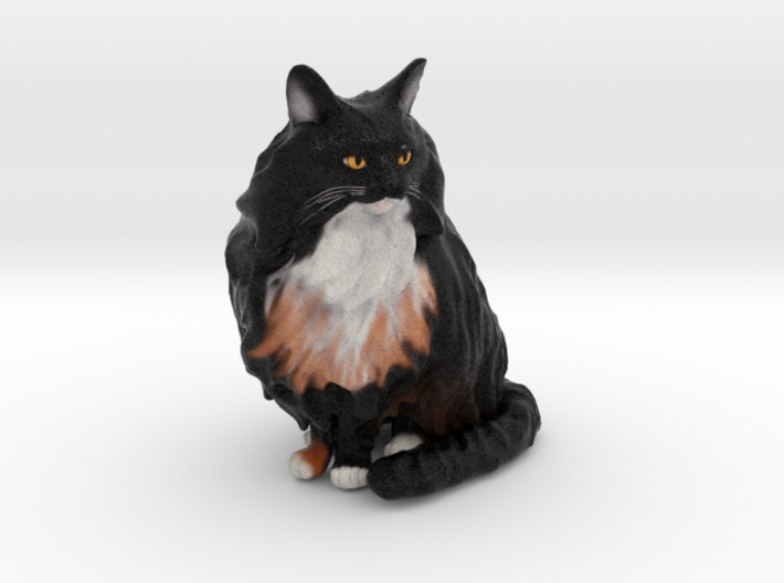Custom Cat Figurine - Elizabeth 3d printed