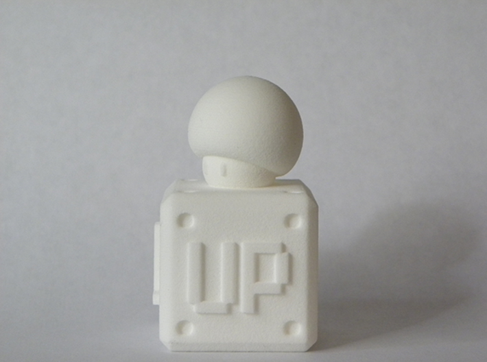 1 UP 3d printed From the Right