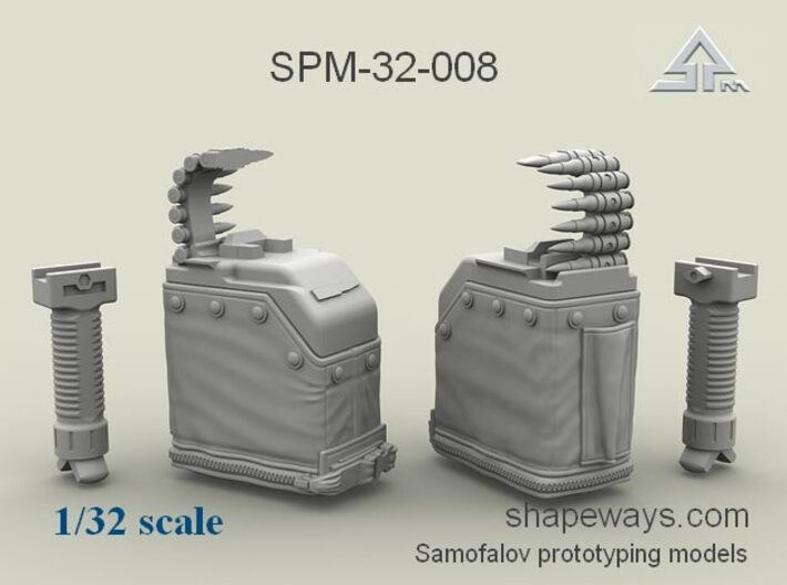 1/32 SPM-32-008 LBT MK48 Box Mag (middle) 3d printed