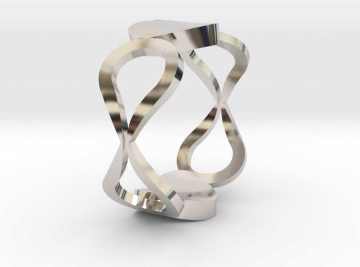 InfinityLove ring Size 60 3d printed