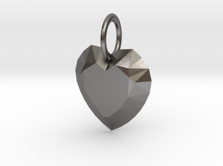 Pendant Heart Be Still True 01- MCDStudios 3d printed 